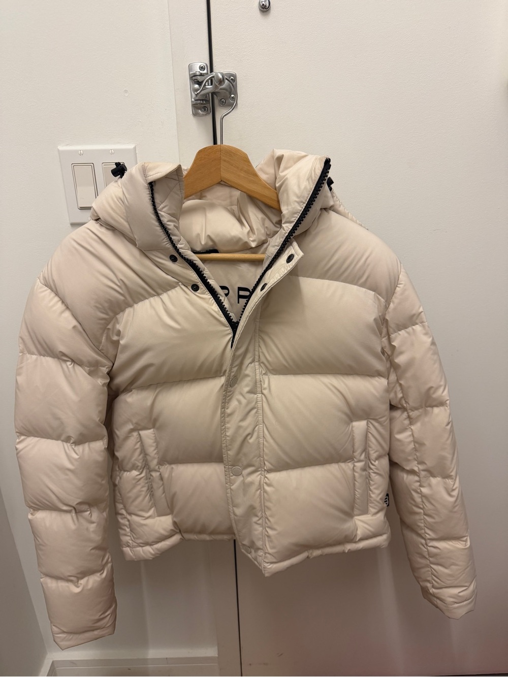 Kids Puffer Jacket in Cream – Lightweight Warmth